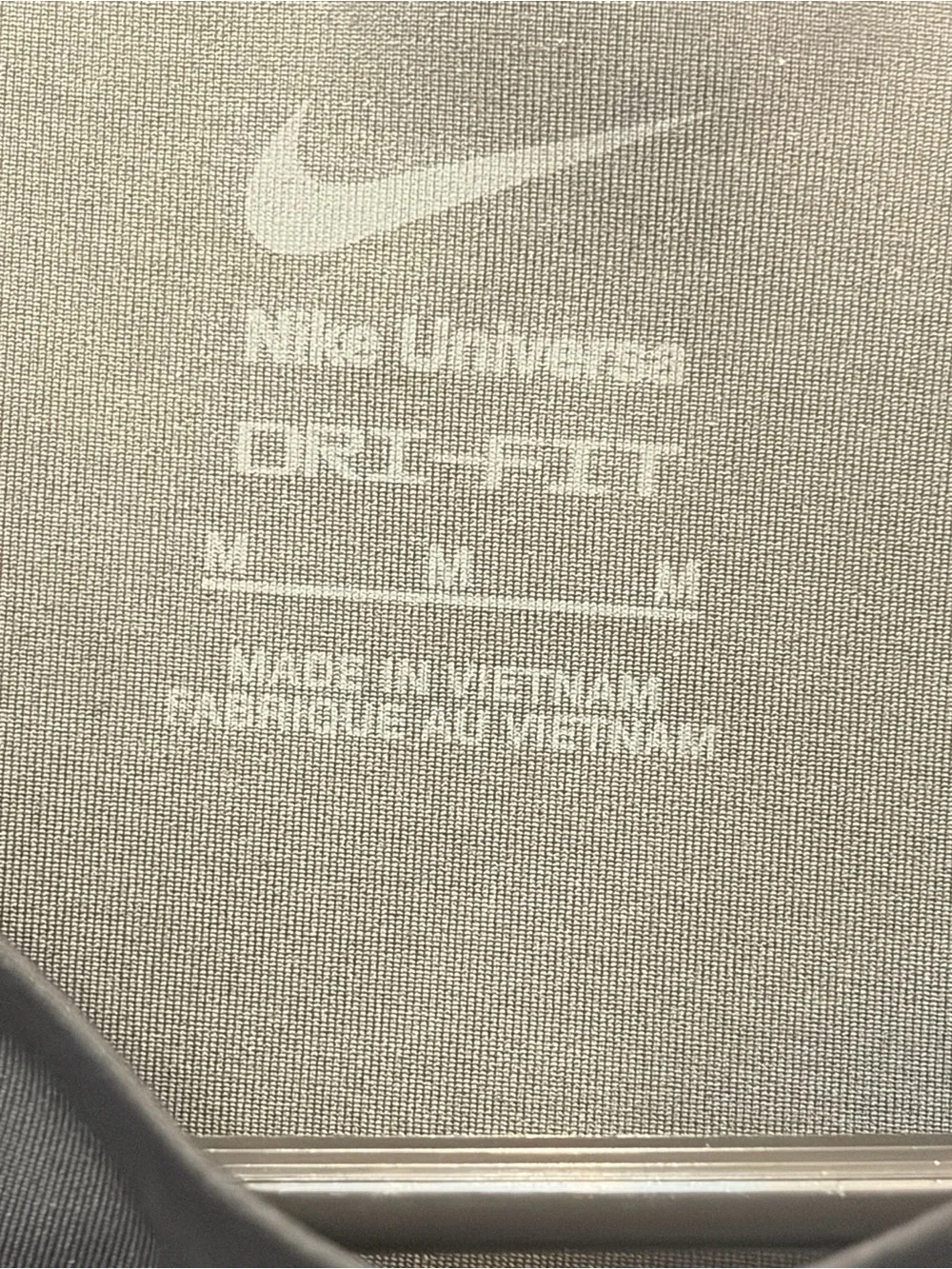 Nike Black Short-Sleeve Athletic Top